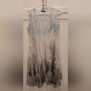 Cativa sleeveless ombre dress